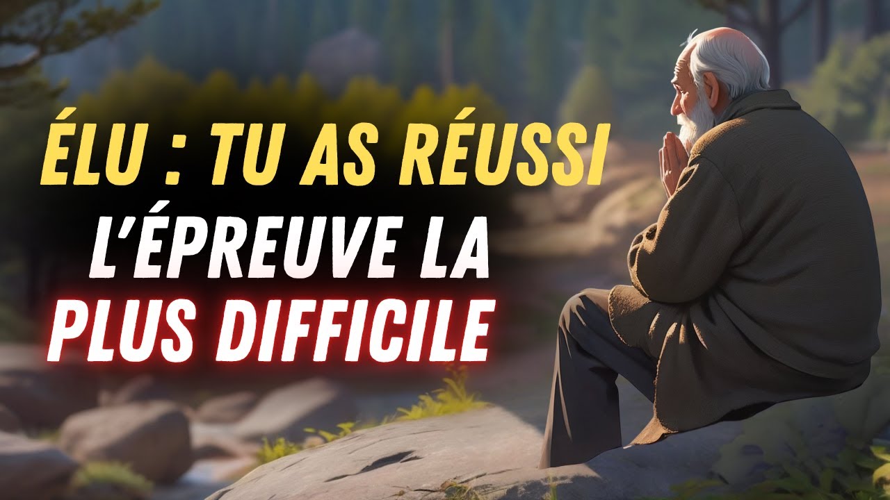 ÉLU : DIEU T'A DONNÉ L'EXAMEN LE PLUS DIFFICILE — ET TU L'AS RÉUSSI SANS TRICHER