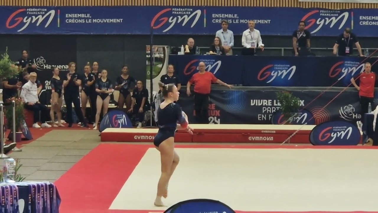Ming Gherardi Van Eijken - 12,950 - Floor - French Olympic Trials 2024