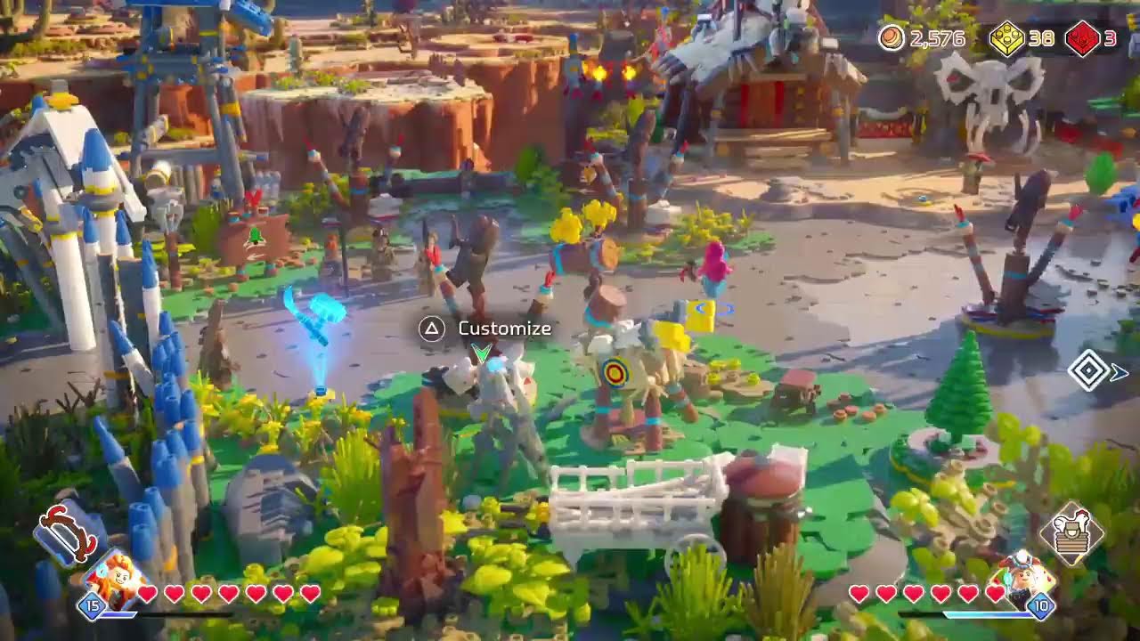 Couch Co-Op Lego Horizon with BigTippi & Jr DOG _ Part 5  (we fixed the mic echo)