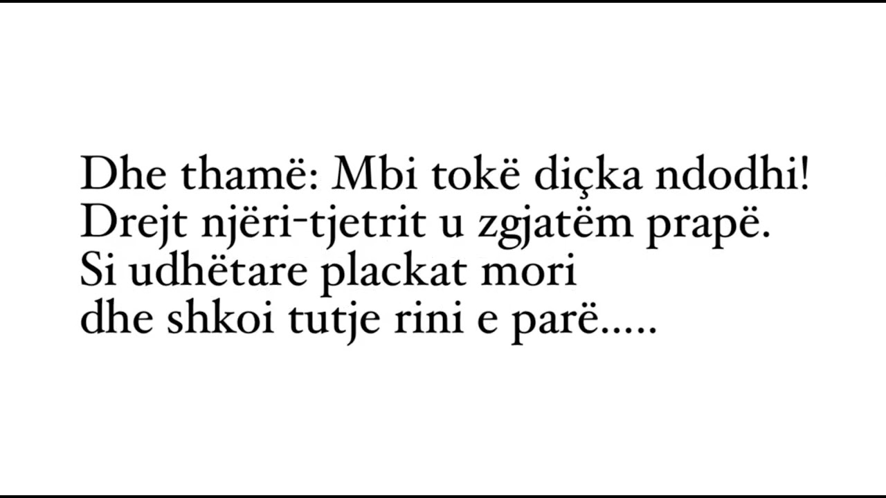 “Rini e parë” poezi nga Teodor Keko, interpreton Timo Flloko