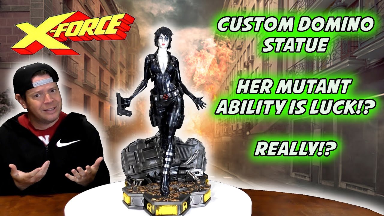 HER SPECIAL POWER IS LUCK!? Custom Domino Statue Review