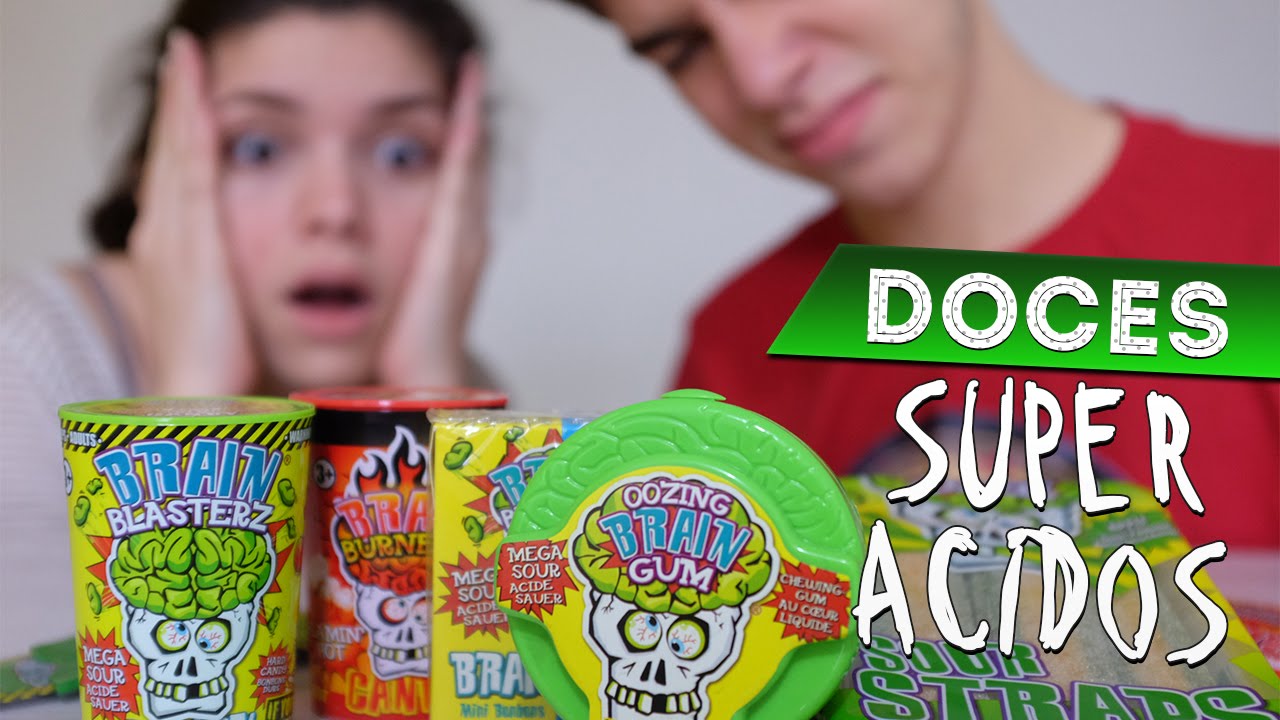 Experimentando Doces Importados Super Ácidos (Brain Blasterz) | Testa Pra Mim