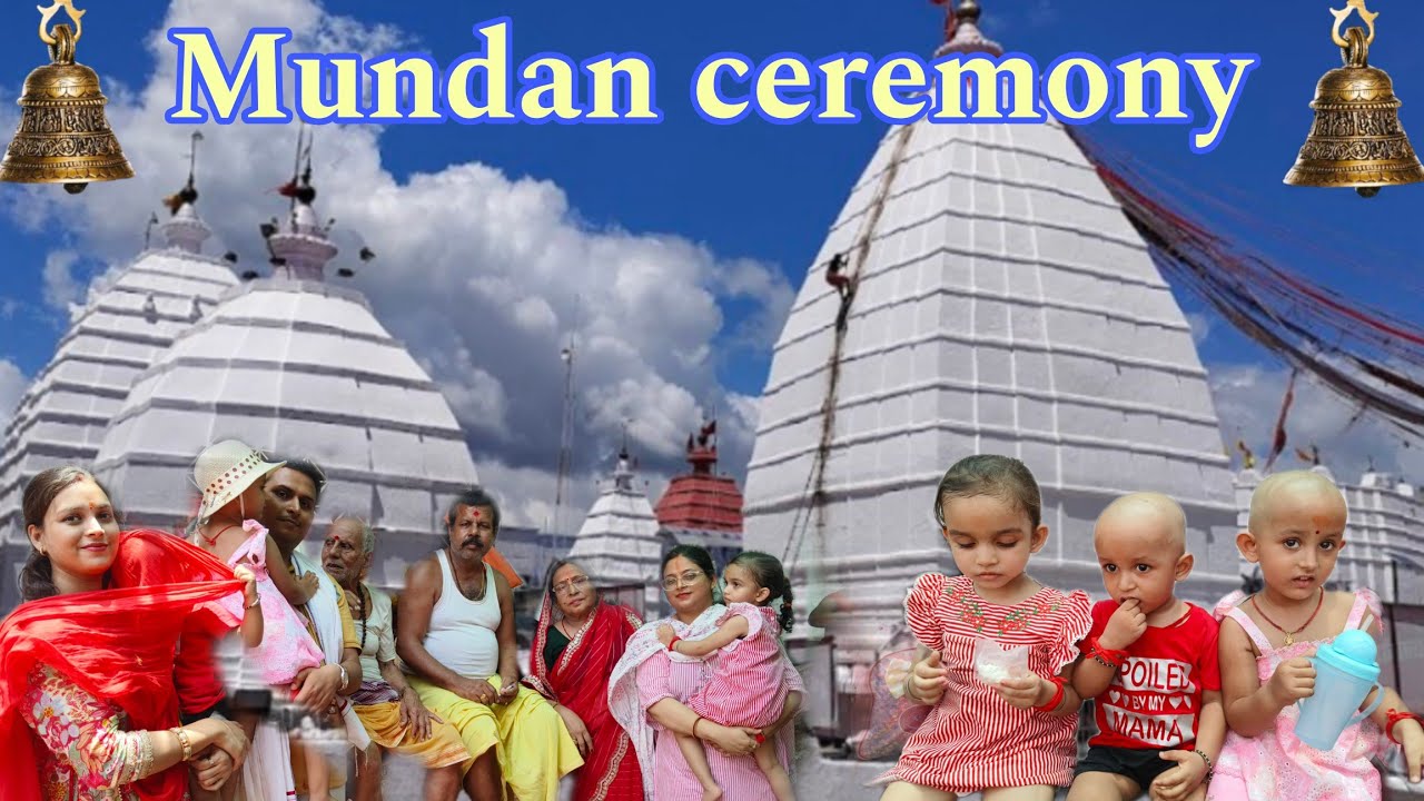 Mundan ceremony in Deoghar 🔔🕊️|| mundan 2024 ||