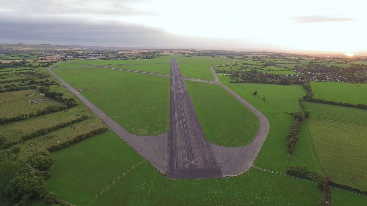RAF Keevil airbase 4k