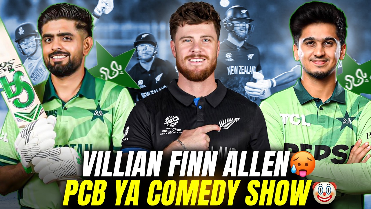Finn Allen 33-Ball 100! 🤯 NZ Destroy SA | Babar Azam Dropped 😱 | Pakistan Comedy Board 🤡