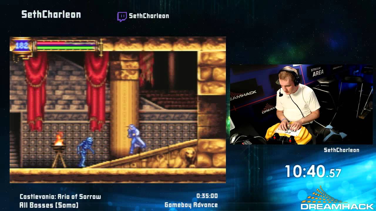 #DHW15 - Castlevania Aria of Sorrow [All Bosses] Speedrun by SethCharleon