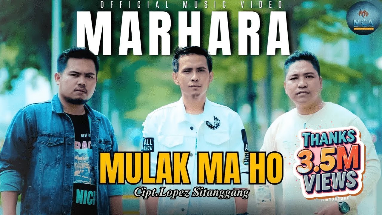 MARHARA || MULAK MA HO || LAGU POP BATAK (OFFICIAL MUSIC VIDEO)