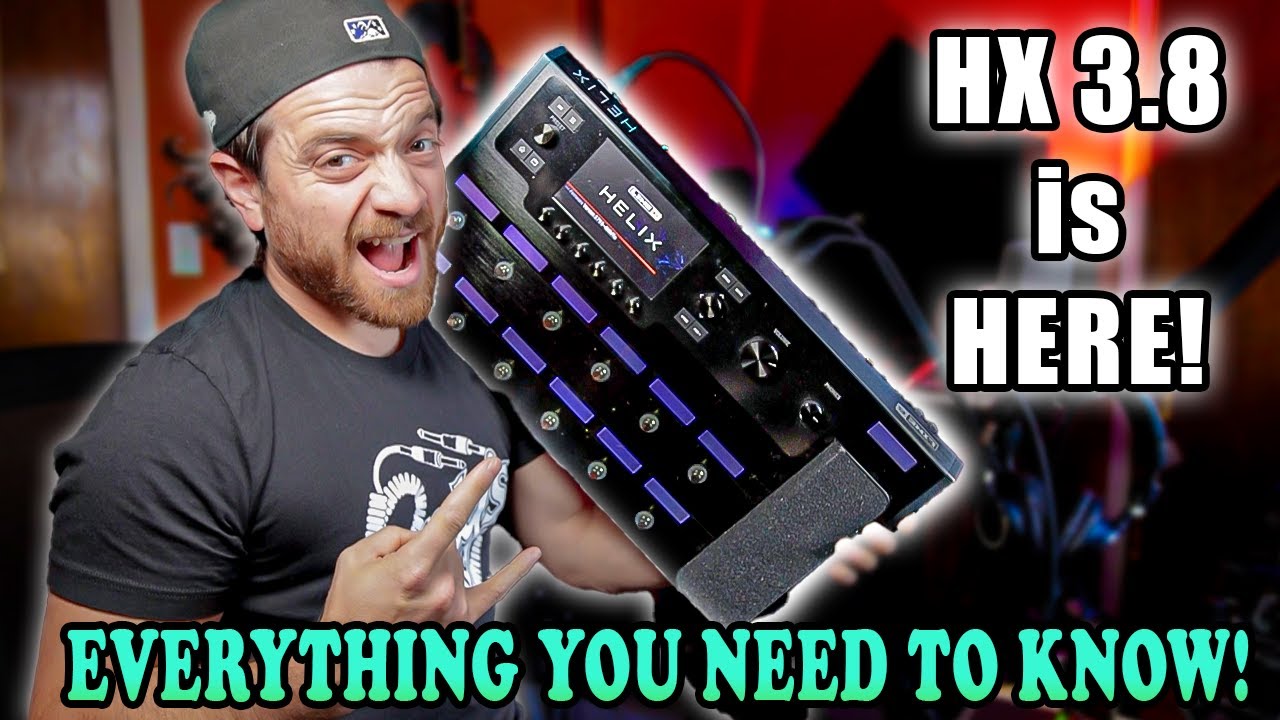 ОБНОВЛЕНИЕ Line 6 Helix HX 3.8 УЖЕ ЗДЕСЬ!