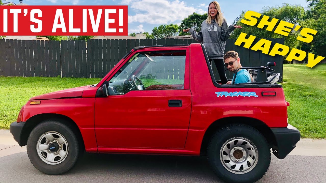 It's ALIVE! The $400 Geo Tracker Engine Rebuild Is COMPLETE *First Drive*