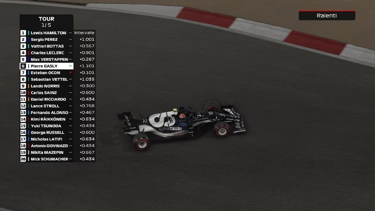 F1 2021 la course la plus epic a Barein