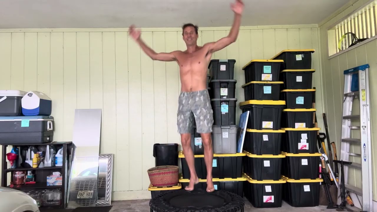 Rebounding Workout To Detoxify Spam!