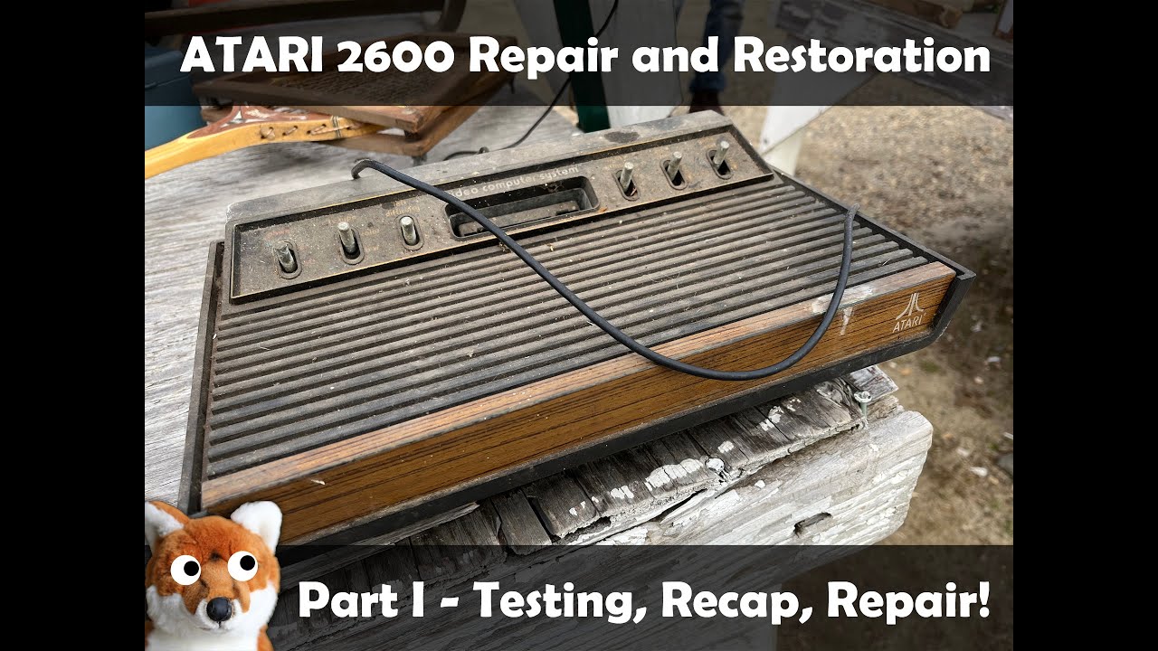 Flea market find Atari 2600 - Repair and Restoration - Part 1