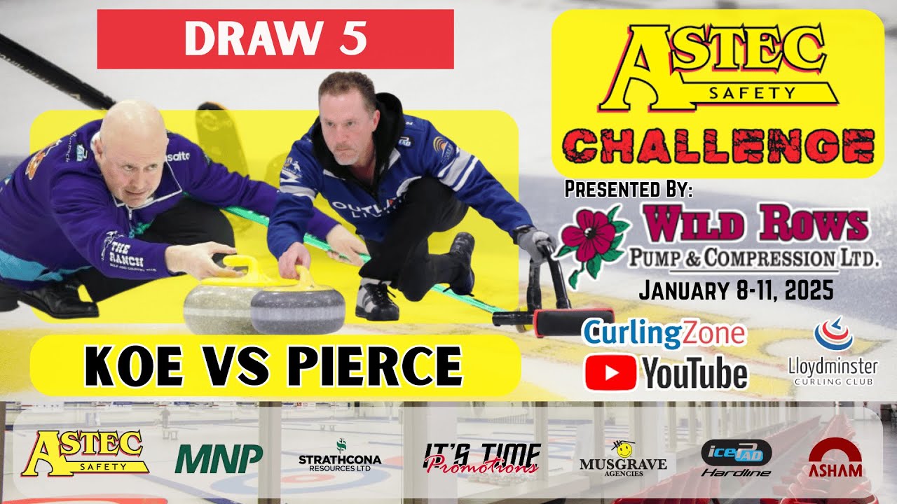 FEATURE: Kevin Koe vs. Brent Pierce - Draw 5 - Astec Safety Challenge [4]