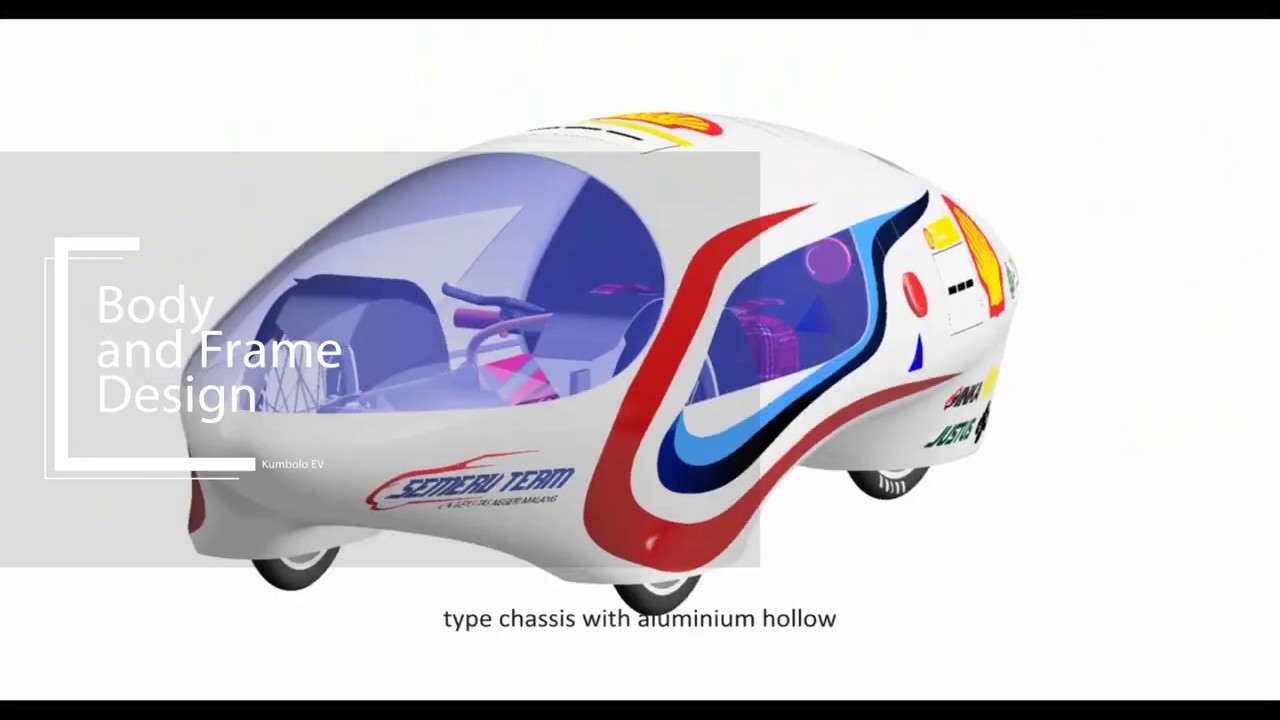 Kumbolo EV for Shell Eco-marathon Asia 2020