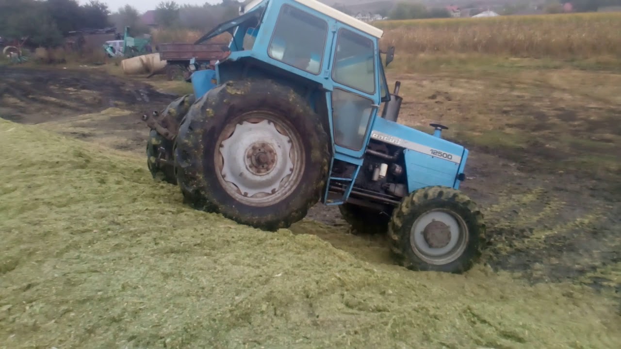 Crazy tractor driver