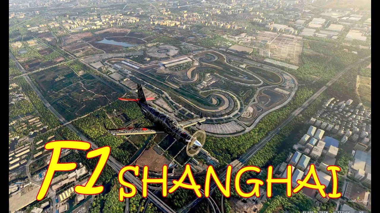F1 Grand Prix de Chine - Visite du Circuit et SHANGHAI - TBM 930 - FS2024