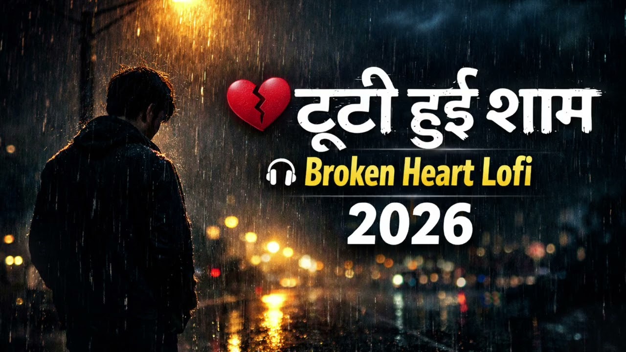 टूटी हुई शाम – Emotional Lofi Sad Song 2026 | Hindi Broken Heart Song | lofi_manzil