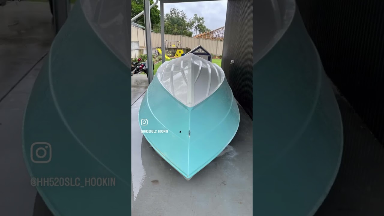 Haines hunter boat rebuild 520slc #australia #fishing
