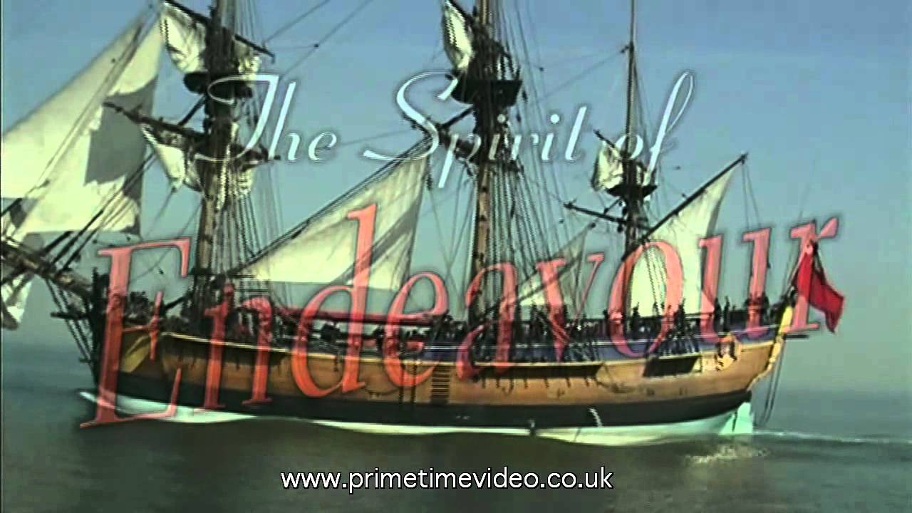 HM Bark Endeavour Replica tall ship video
