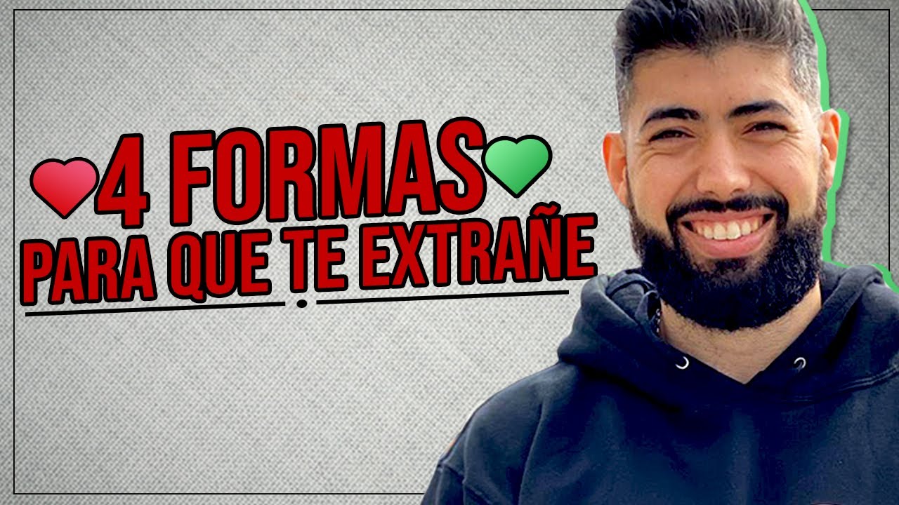 😱❤️Como Hacer Que ELLA TE EXTRAÑE y SE OBSESIONE por ti!!🙋🏼‍♀️ (LO QUE NADIE TE ACONSEJA)⭐