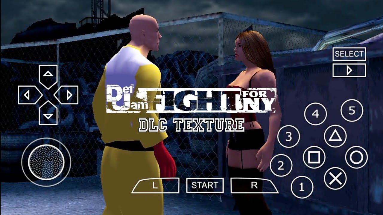 Def Jam: Fight for NY - The Takeover | Модификация персонажа аниме-костюма DLC | Геймплей PPSSPP