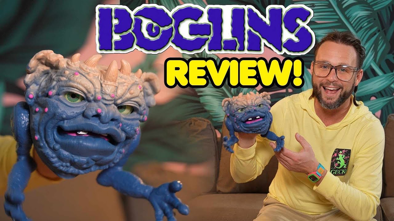Boglins Retro Vintage 80's Puppets Are Back! Toy Review!