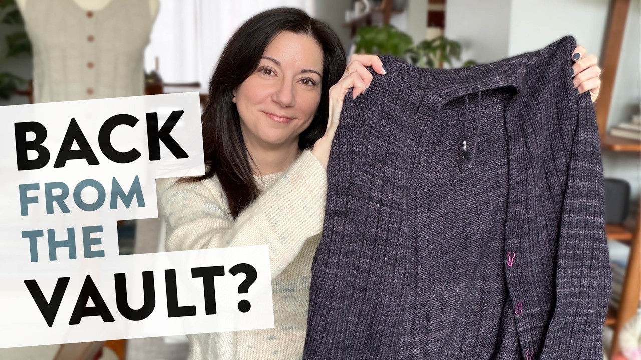 Завершение старых незавершенных проектов | Подкаст о вязании Not the Worst(ed) Knitting, выпуск 77