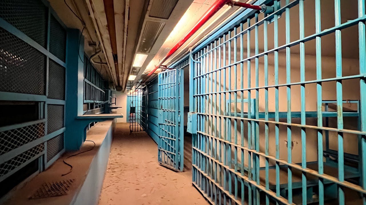 ABANDONED jail WITH POWER | CLOSET FULL OF UNCLAIMED INMATE PERSONAL ITEMS!