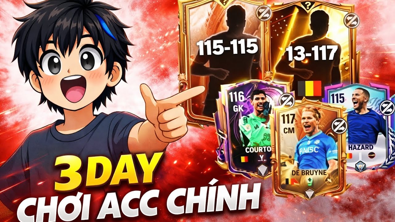 🔥3 NGÀY CHƠI ACC CHÍNH CỦA MÌNH SẼ NHƯ THẾ NÀO🤩