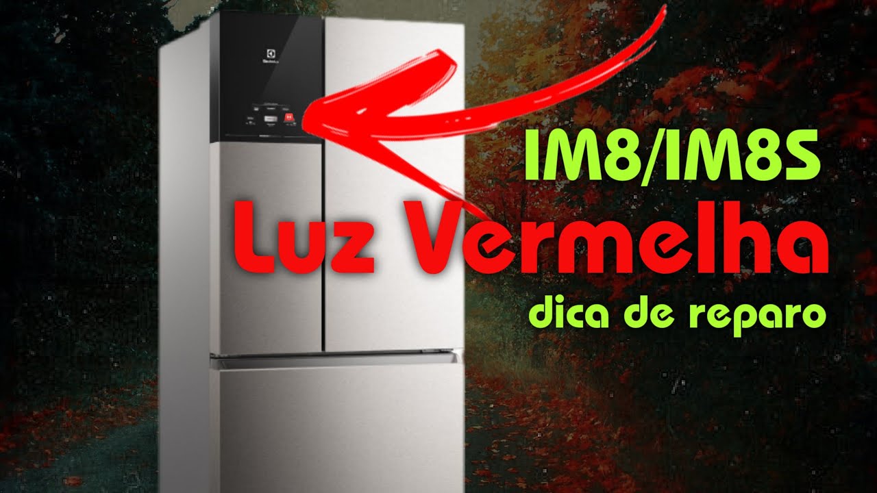 🚨Luz Vermelha Refrigeradores IM8/IM8S | Dica de Reparo