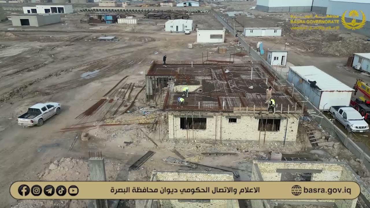 بنسب إنجاز متقدمة بلغت 85٪..الأعمال تتواصل بمشروع محطة معالجة المياه الثقيلة في حمدان