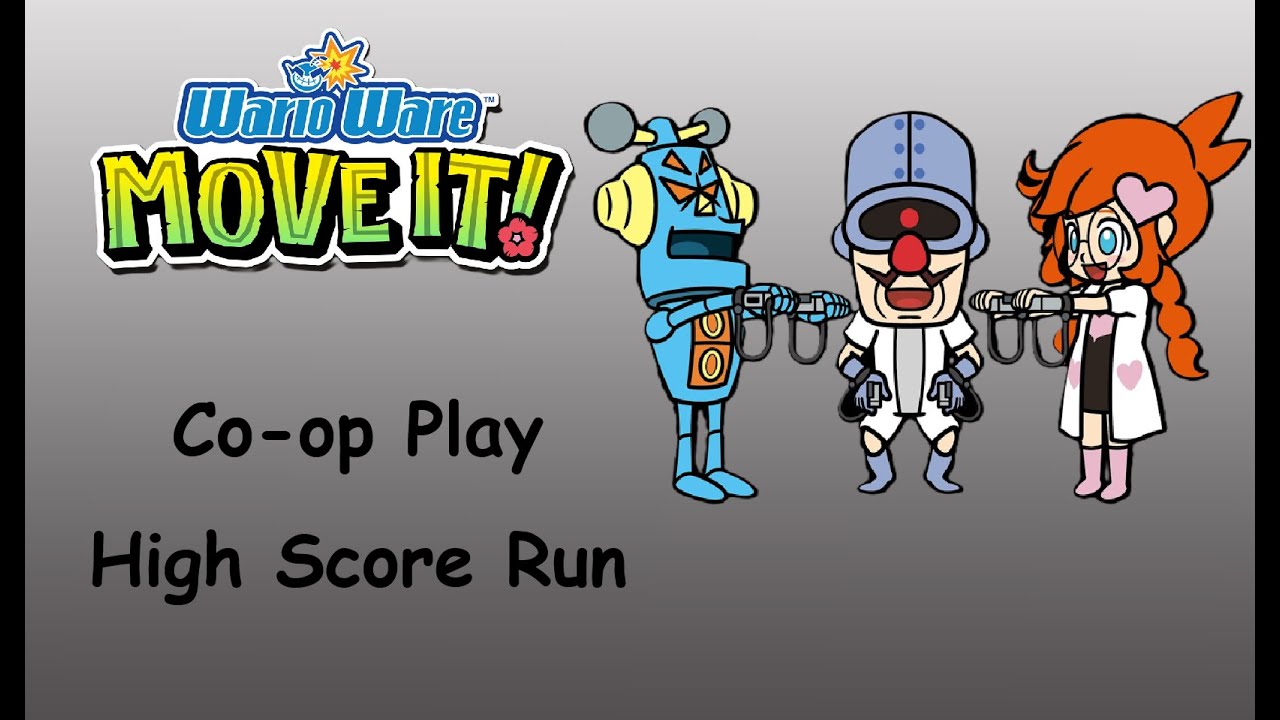 WarioWare: Move It! | 2-Player High Score Challenge | Crygor, Penny & Mike