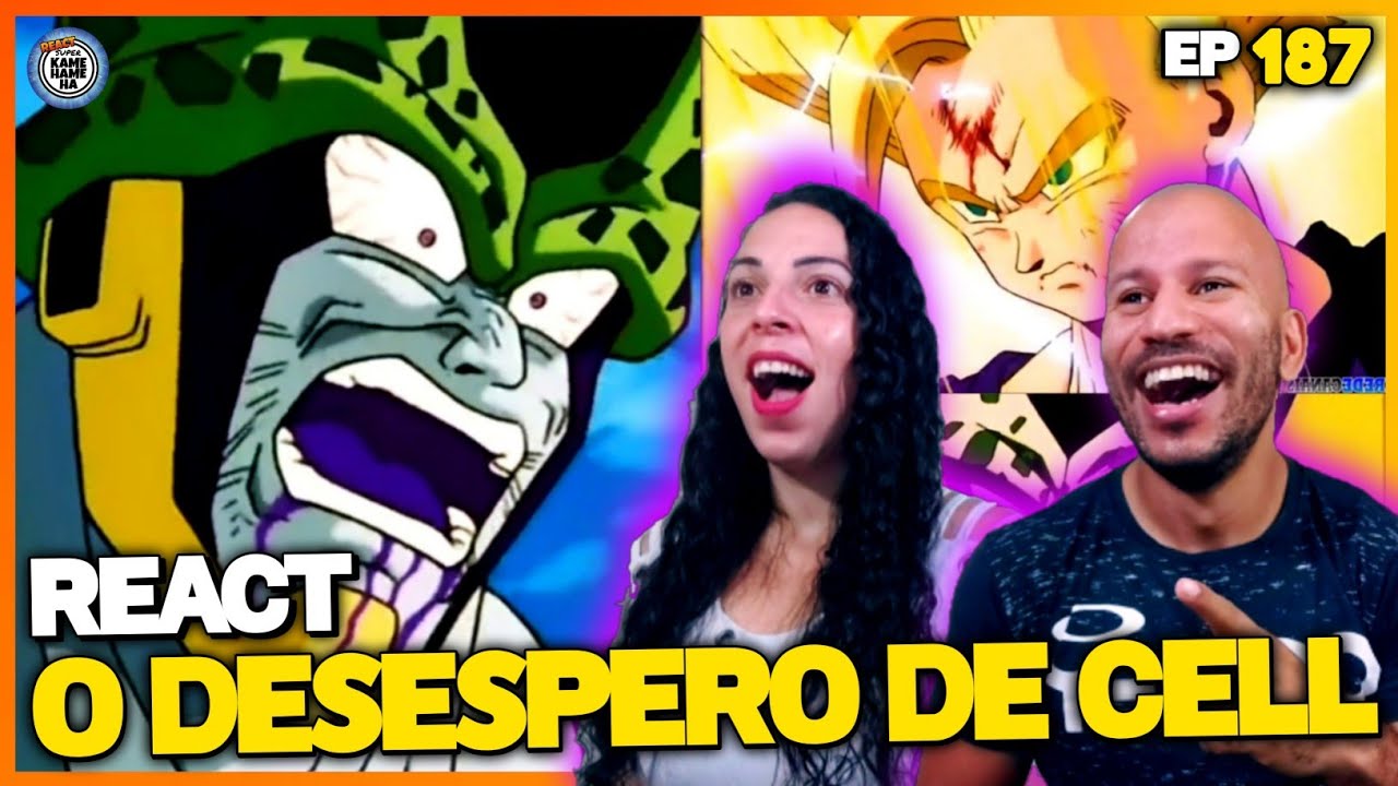 REACT DRAGON BALL Z EPISÓDIO 187 | SAGA CELL
