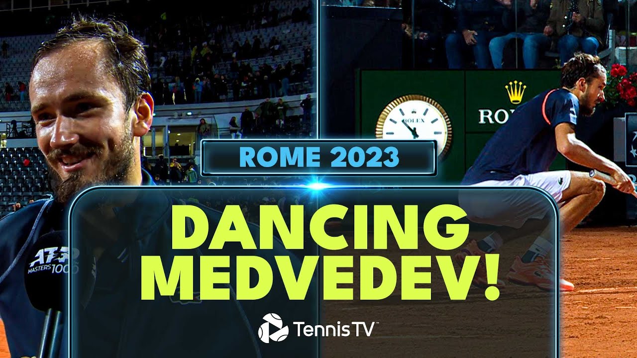 Daniil Medvedev Explains ICONIC Dancing Celebration 🕺