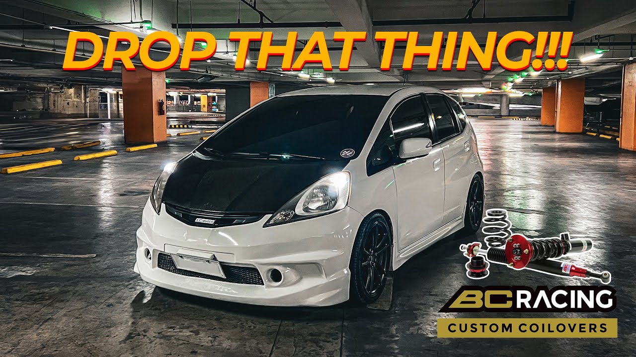 ARE BC COILOVERS WORTH IT?? || BC RACING V1 SERIES INSTALLATION - HONDA JAZZ GE8 || BISAYA CONTENT