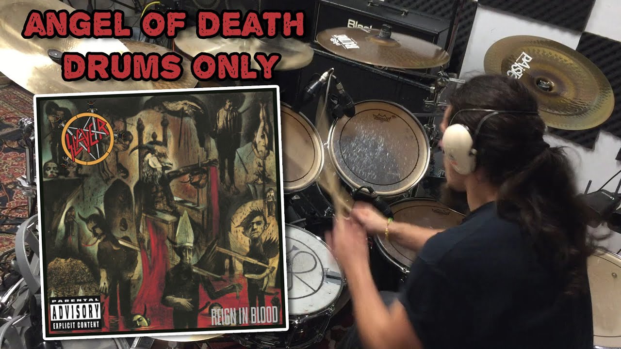 Slayer - Angel Of Death Drums ONLY