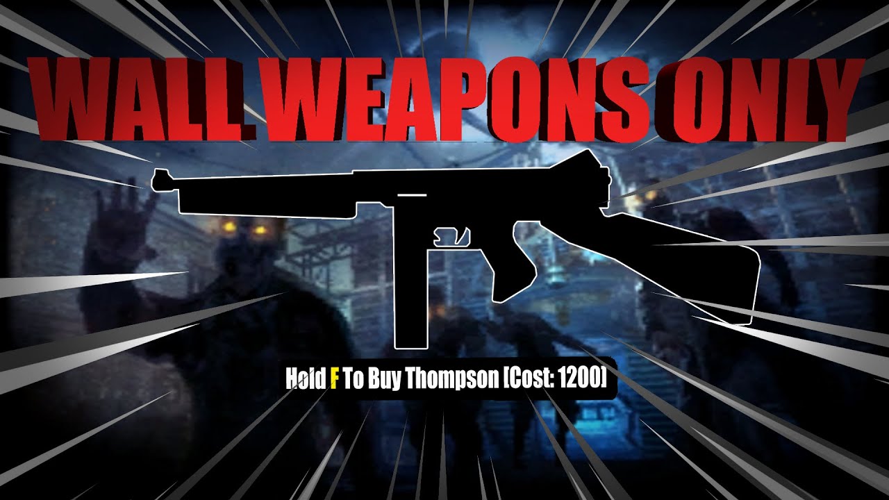 DER RIESE, BUT I CAN ONLY USE WALL WEAPONS! WALL WEAPON CHALLENGE