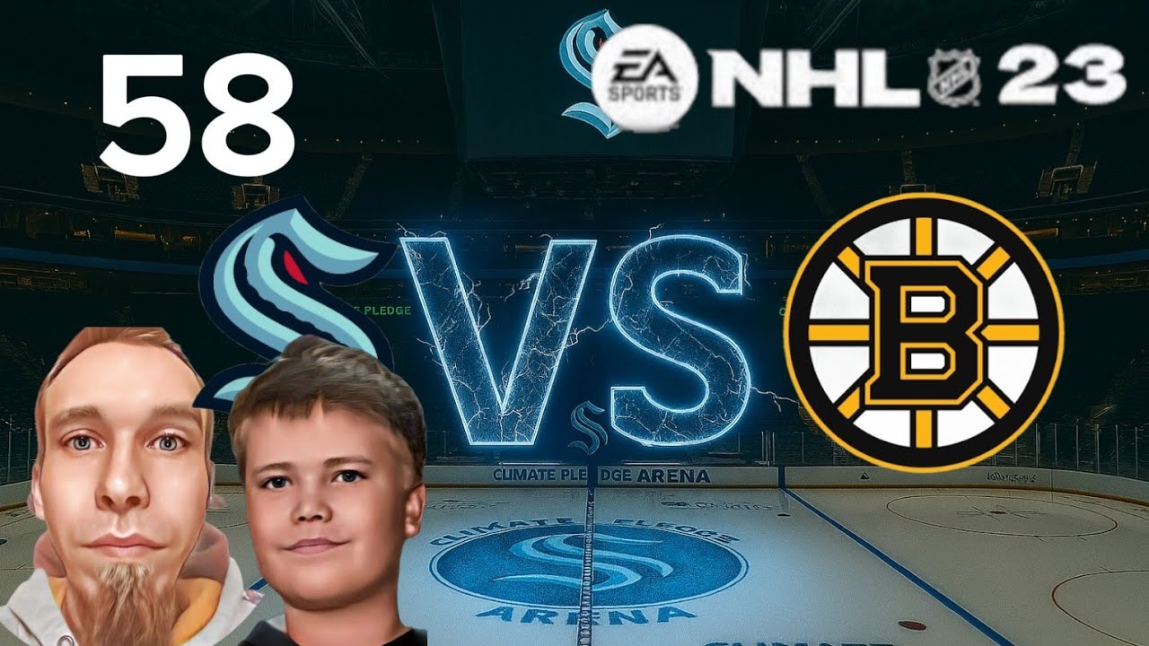 Seattle Kraken - Boston Bruins | NHL 23 Suomi - Fantasy Draft