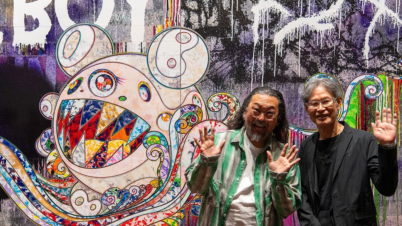 【国立国際美術館】「コレクション１ 80/90/00/10」　関連イベント　特別対談　村上隆×篠原資明（前編）
