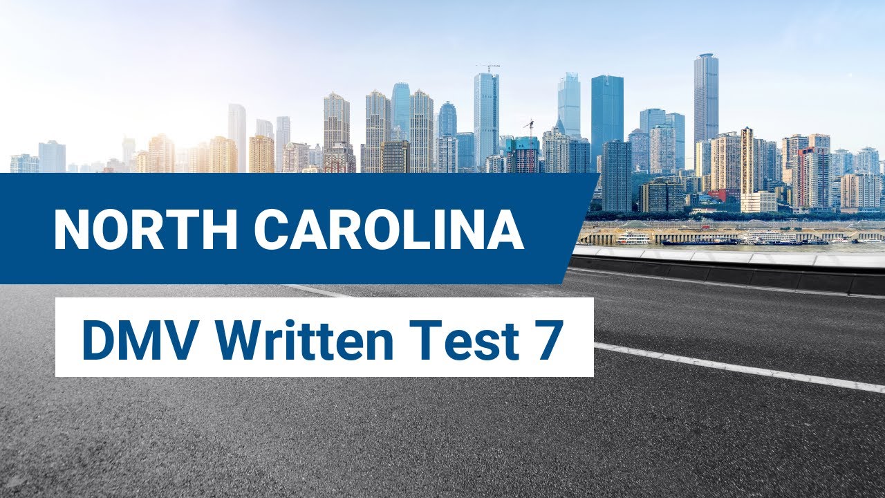 2024 North Carolina DMV Written Test #7