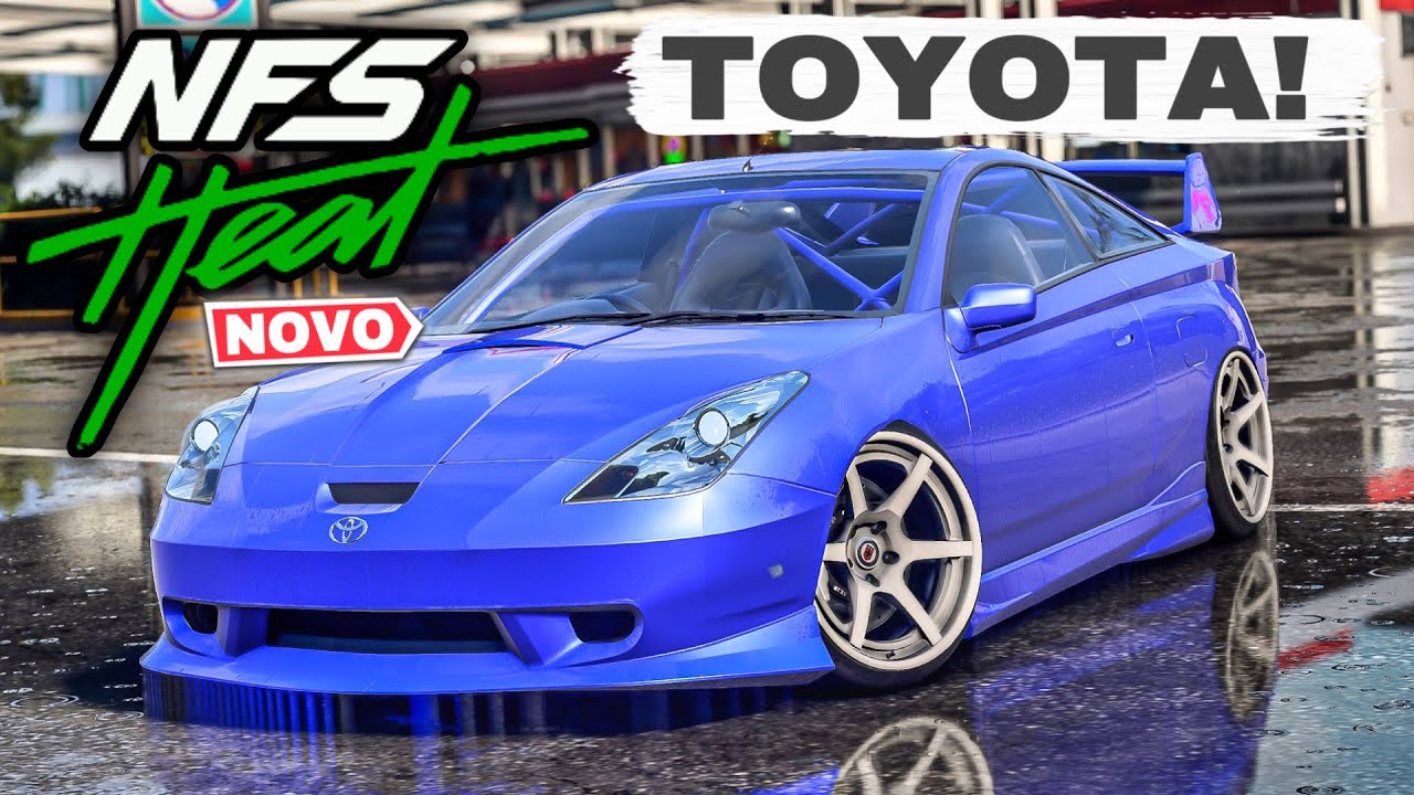 ADICIONARAM O LENDÁRIO TOYOTA CELICA NO NEED FOR SPEED HEAT! (FICOU IMPRESSIONANTE ESSE MOD)