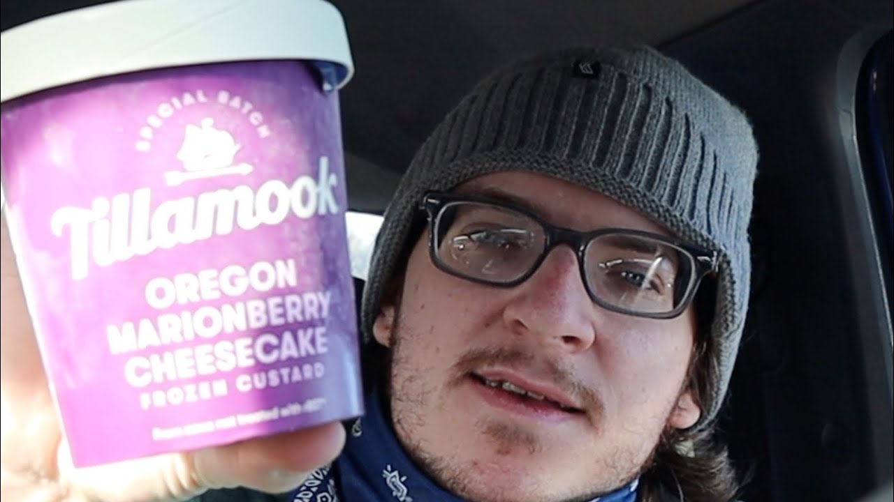 Tillamook marionberry cheesecake frozen custard | review
