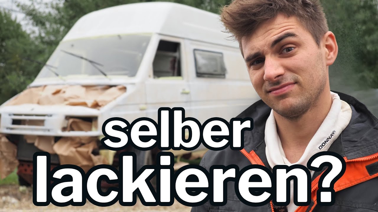 Zitterpartie 😬 Jetzt darf nichts mehr schief gehen..🚛 (Camper lackieren Teil I)