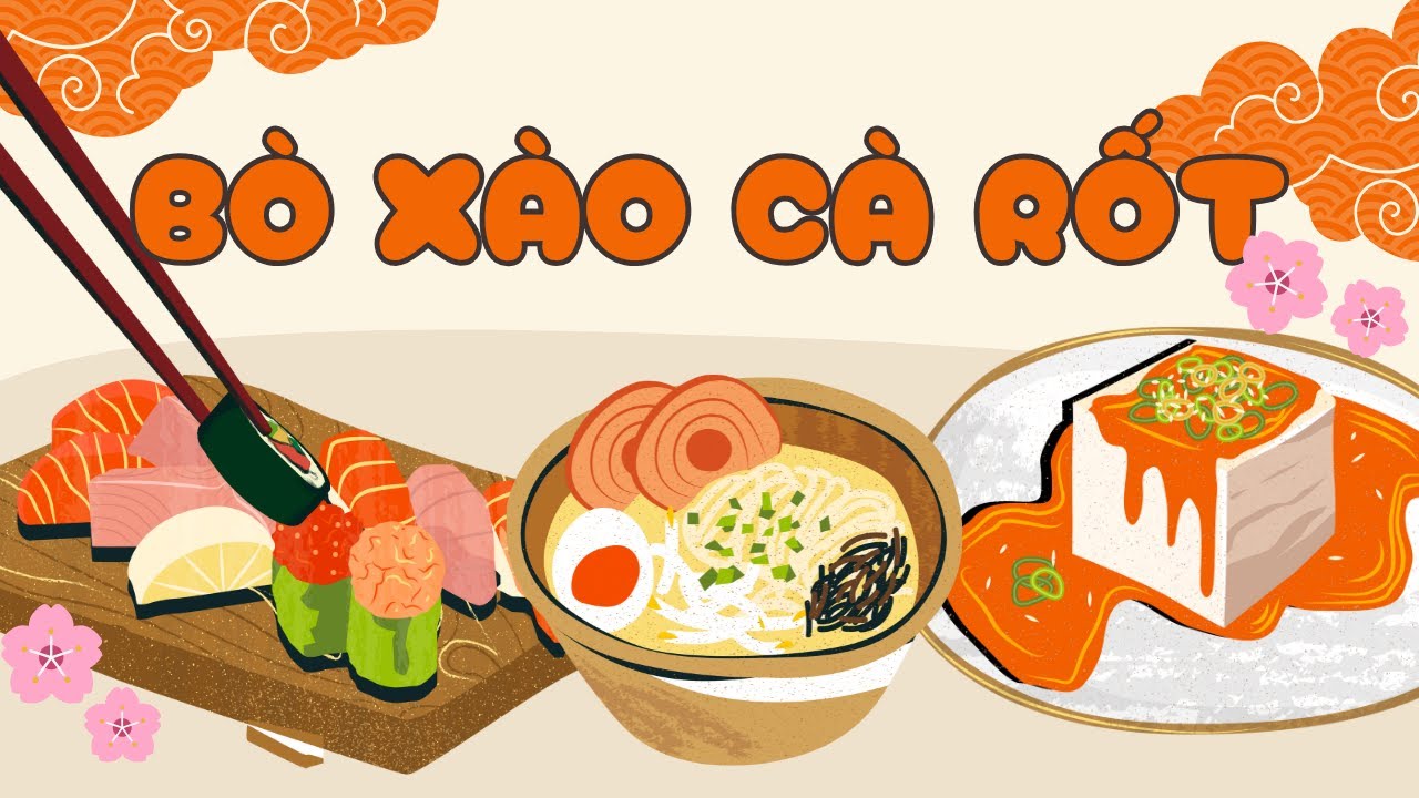 Bò xào cà rốt | Món Việt Nơi Xứ Hàn