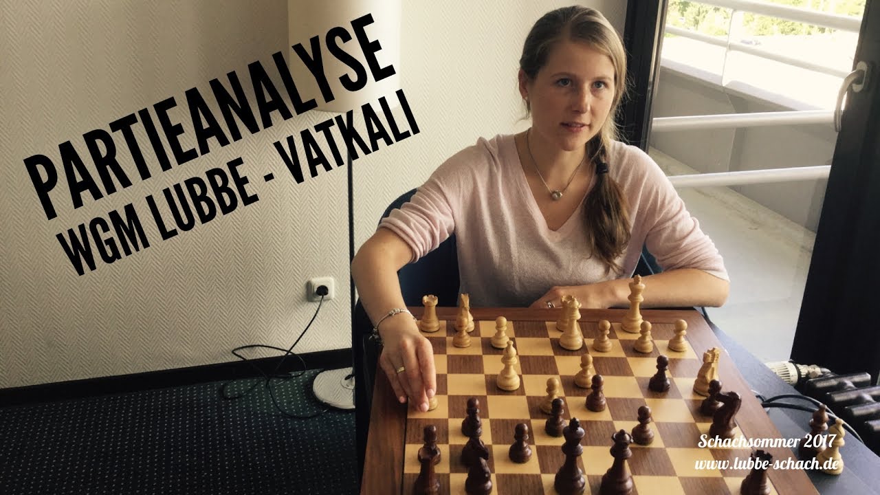 Partieanalyse WGM Lubbe - Vatkali