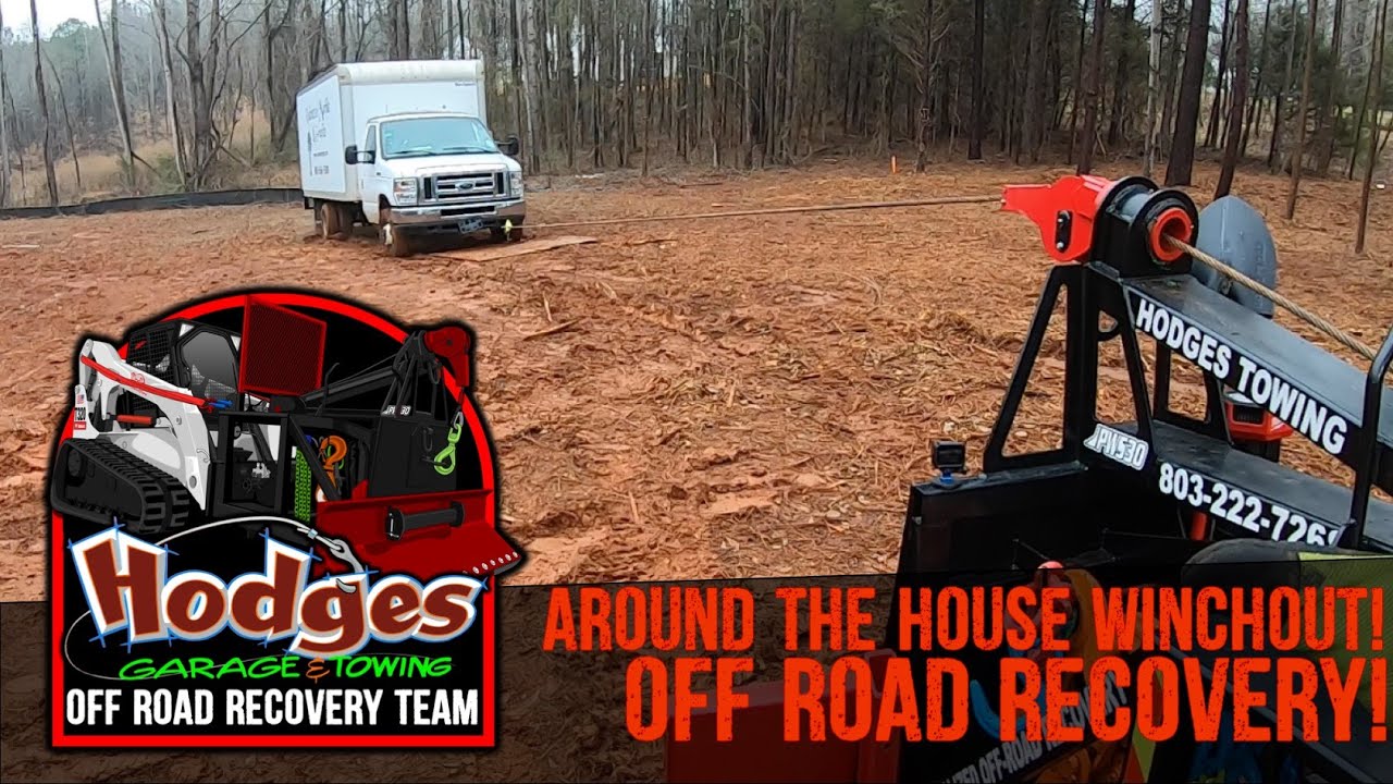 AROUND THE HOUSE WINCHOUT! OFF ROAD RECOVERY!
