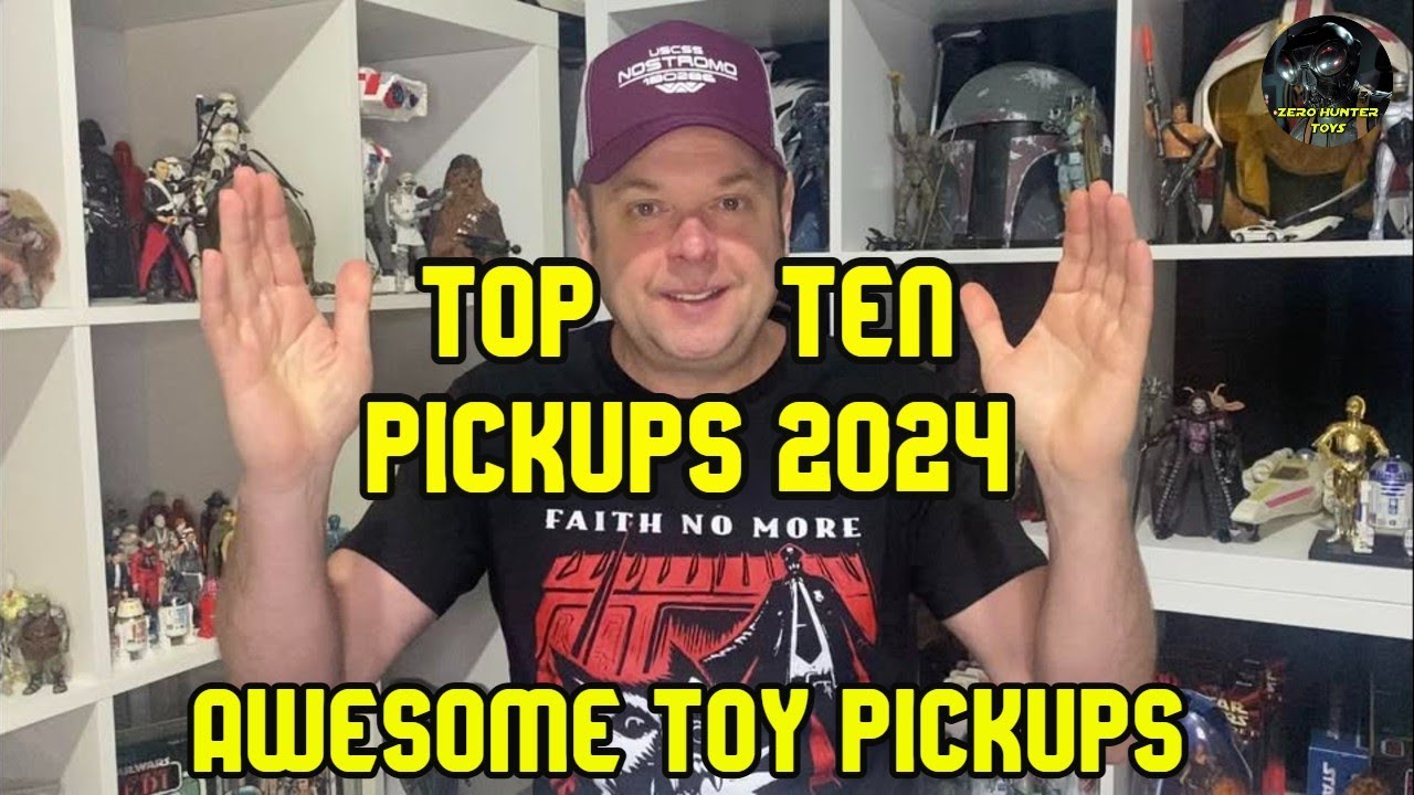 Top 10 Toy and collectibles Pickups from 2024 and year in Review.