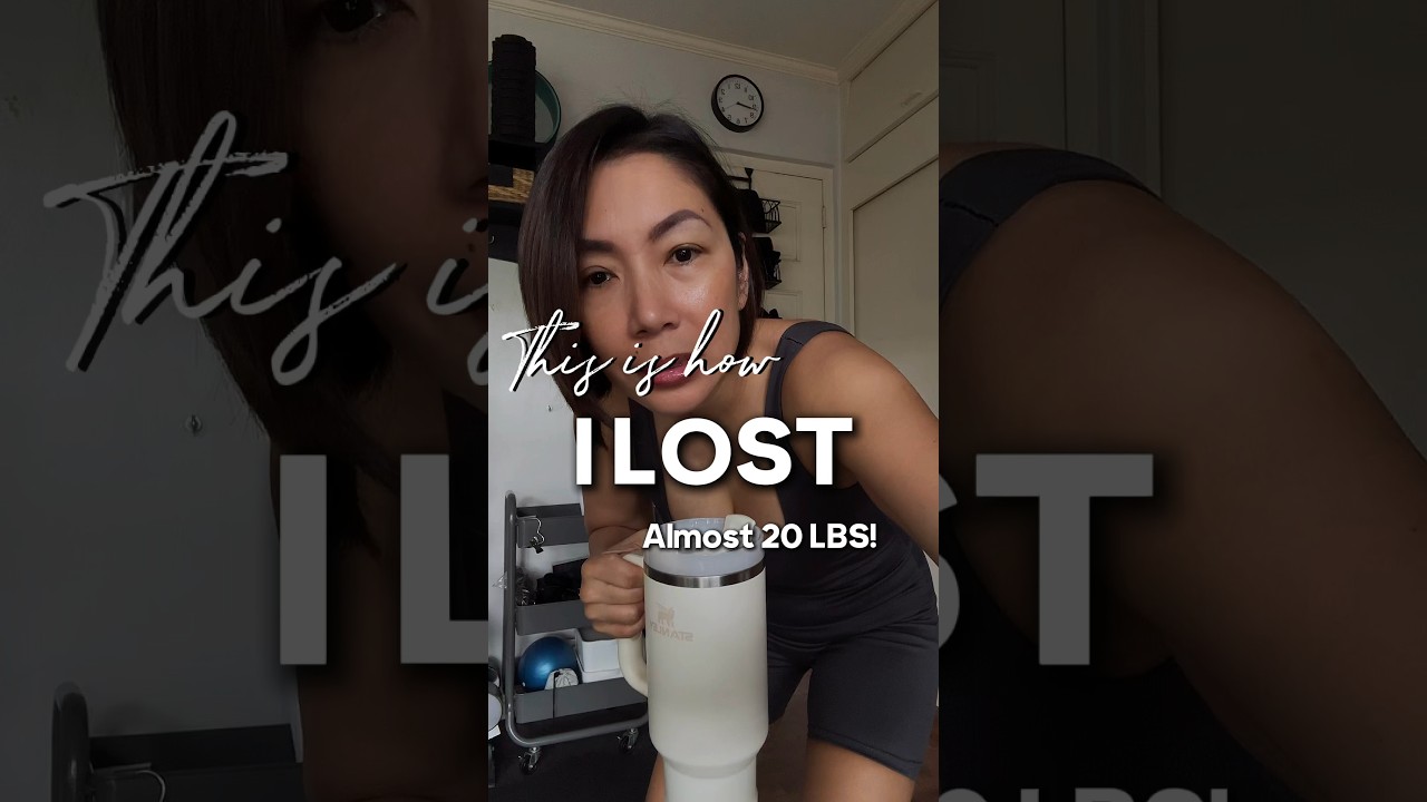 How I Lost Almost 20lbs by Just Walking #weightloss #walking #fitnessjourney