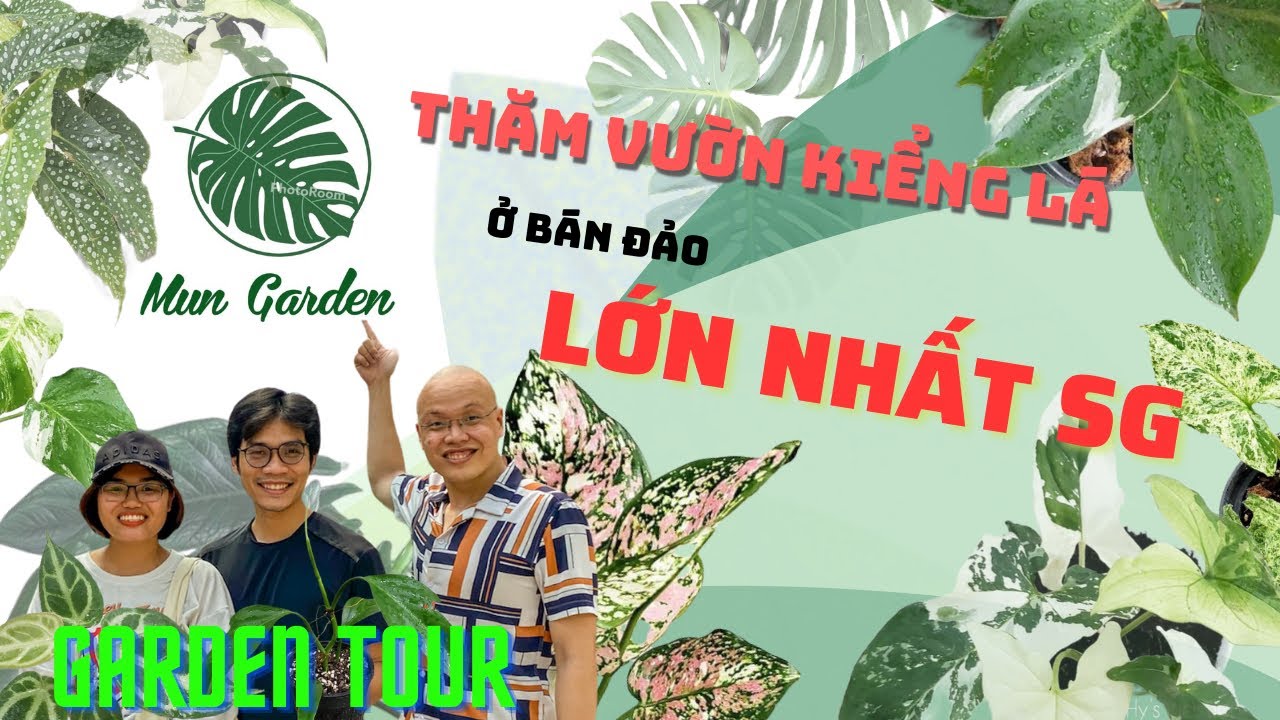 Garden Tour | Mun Garden VƯỜN KIỂNG LÁ TRÊN BÁN ĐẢO LỚN NHẤT SÀI GÒN