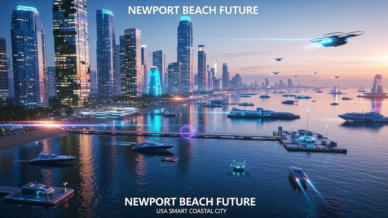 How Newport Beach Will Transform in the Future 🌊 | USA Smart Coastal City